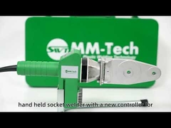 Máquina de soldadura por fusión de tuberías de termofusión Ppr de 800w 20-63mm