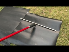 Detección de fugas de geomembrana