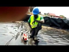 Máquina de soldadura de hojas de geomembrana HDPE 0,2-1,5 mm