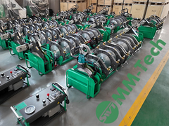 Saldadora de fusión de trasero MM-Tech para la instalación de tuberías de drenaje