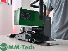 Saldadora de cuña geofísica de trabajo pesado SWT-Ns900D Demostración de costura de soldadura de geomembrana