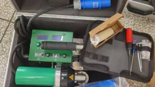 Máquina eficiente de soldadura de revestimiento de PVC SWT-NS700