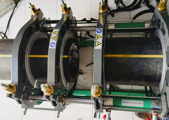 Máquina hidráulica 6.25kw de la soldadura por fusión del extremo del tubo de Polyfusion
