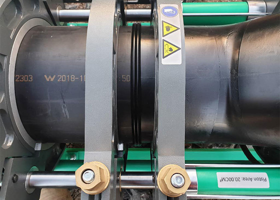 Equipo de soldadura de tuberías de hidrógeno de termofusión de 120 bar para trabajos civiles