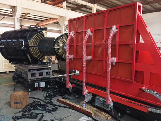 Máquina de soldadura para fabricación de accesorios de 1200 mm para codos, tes y cruces, Y