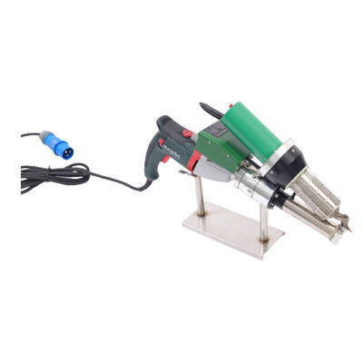 Soldadora de extrusión manual Metabo Motor 3400W de potencia 2.5kg/h de volumen de extrusión 200-380°C de temperatura de calentamiento