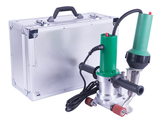 Equipo de soldadura del aire caliente del material del HDPE de la bandera