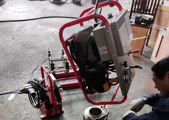 máquina de la soldadura por fusión del extremo del tubo del HDPE de 32-160m m para municipal
