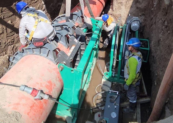 Rendimiento de la máquina de la fusión del extremo del tubo del HDPE del infante de marina 280-500m m alto