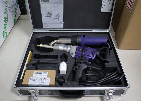 Arma de soldadura de la protuberancia de la mano del aumentador de presión EX2 de WELDY para el polipropileno