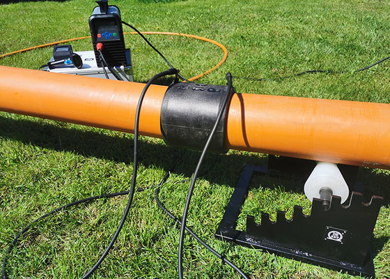 máquina de la soldadura por fusión del HDPE de 20-315m m electro fácil actuar