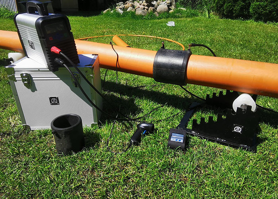 Vida útil larga plástica de la soldadora del tubo 20mm-200m m Electrofusion