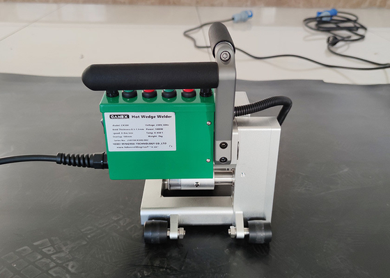 Máquina de soldadura de geomembrana PE PP para estanques circulares y vertederos