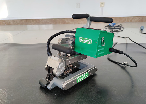 0Máquina de soldadura de geomembrana de HDPE de.8-3.0 mm CX500S Soldadora de doble uso de potencia completa