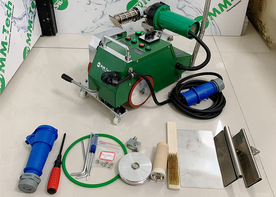 Banner Tarpaulin Hot Air Welding Machine Fabrica Machine PVC PP PE Membrane