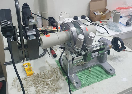 Máquina de soldadura a tope por suspensión SBT-110 para PP PE PVDF de 20-110 mm