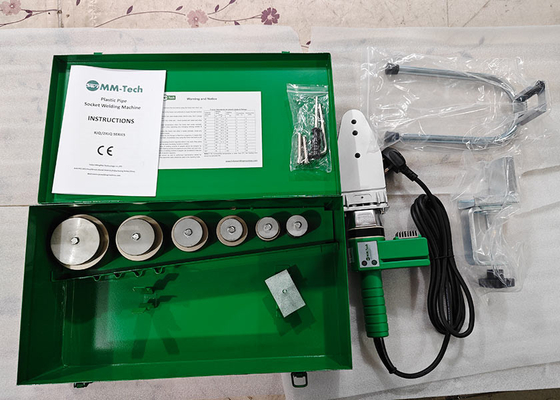Máquina de soldadura PPR 20-63 mm Soldadora de fusión de toma para tuberías PPR PE PB
