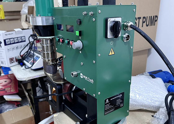 Table Welding Banner Hot Air Welder SWT-PAU Hem/ Pole Pocket Welding With Rope