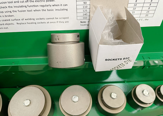 ZRJQ-63 Dados de enchufe con revestimiento de teflón para máquina de soldadura PPR para fontanería de agua caliente/fría