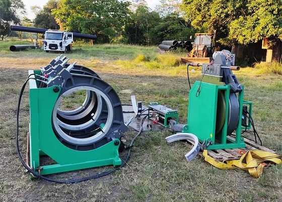 Equipo de soldadura de tuberías de hidrógeno de termofusión de 120 bar para trabajos civiles