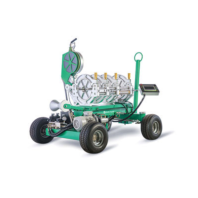 Máquina de soldadura de fusión de trasero hidráulico de MM-Tech Mazinger 355i 110-355 mm