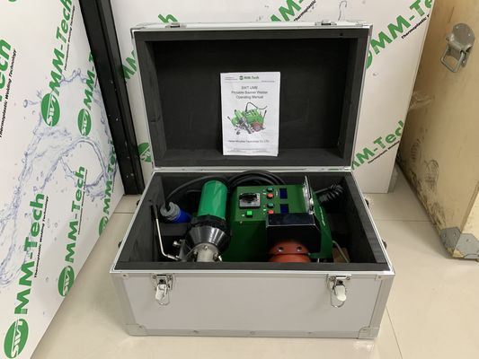 Máquina de soldadura por aire caliente para lona de PVC SWT-UME, soldadora de aire caliente para pancartas
