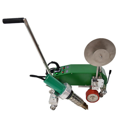 Máquina de soldadura por cinta SWT-MAT2 para pancartas con aire caliente y refuerzos