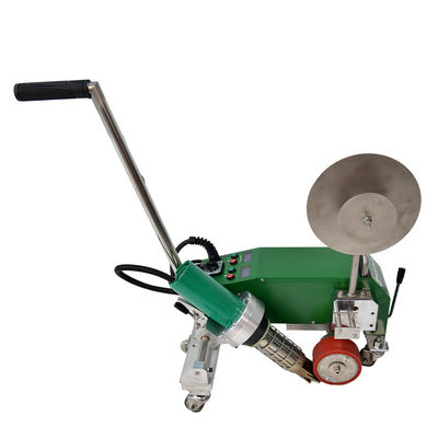 Máquina de soldadura por cinta SWT-MAT2 para pancartas con aire caliente y refuerzos