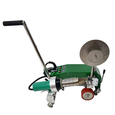 Máquina de soldadura por cinta SWT-MAT2 para pancartas con aire caliente y refuerzos