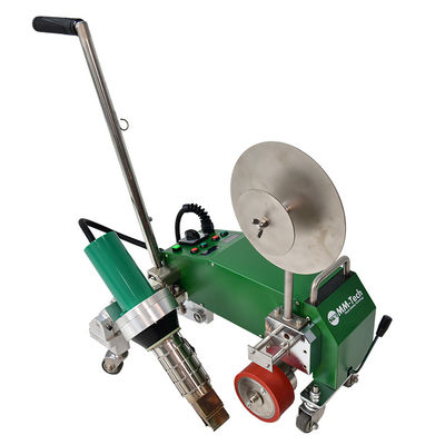 Máquina de soldadura por cinta SWT-MAT2 para pancartas con aire caliente y refuerzos