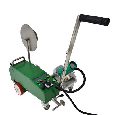 Soldadora de aire caliente tipo cinta de 4200W para PVC y HDPE, soldadura con cinta reforzada