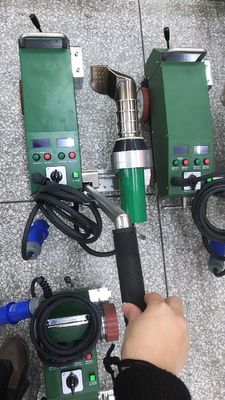 Máquina de soldadura de banner Soldadora de aire caliente SWT-MAT1 Membrana de PVC HDPE