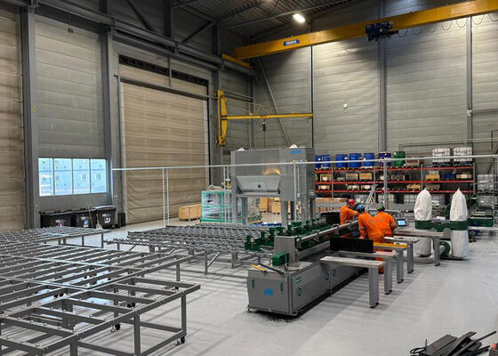 Máquina de soldadura por fusión a tope de lámina HDPE SWT-PH6000 para fabricar grandes tanques para acuicultura de salmón en Noruega