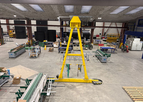 Máquina de soldadura por fusión a tope de lámina HDPE SWT-PH6000 para fabricar grandes tanques para acuicultura de salmón en Noruega