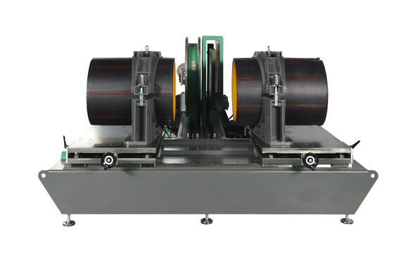 Máquina de soldadura de instalación de taller para tubos de PP HDPE de 315-630 mm con potencia de 380 V y control PLC