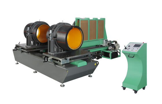Máquina de soldadura de instalación de taller para tubos de PP HDPE de 315-630 mm con potencia de 380 V y control PLC