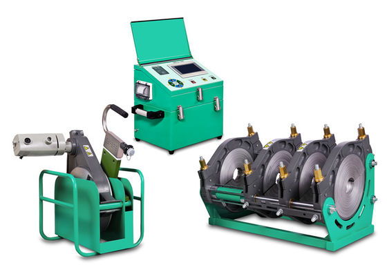 máquina de la instalación de tuberías del HDPE de 90mm-315m m, HDPE que articula el certificado del CE de la máquina