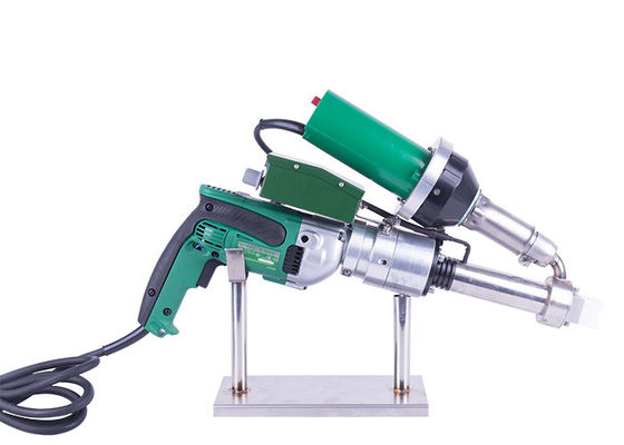 Arma de la soldadura de la protuberancia del HDPE del alimentador del alambre con el regulador del indicador digital