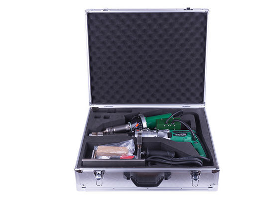 Arma de la soldadura de la protuberancia del HDPE del alimentador del alambre con el regulador del indicador digital