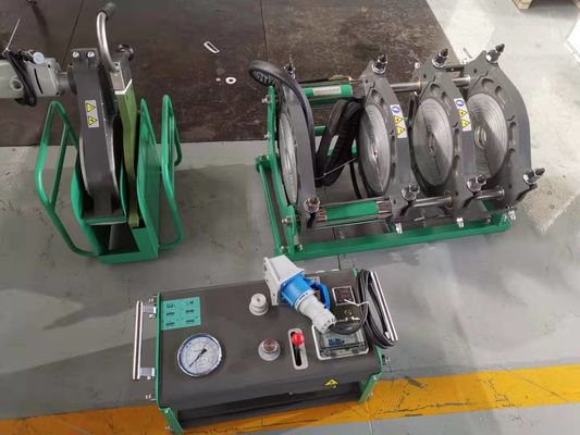 MAQUINA DE TERMOFUSION PARA TUBERIAS DE ALCANTARILLADO DE HDPE