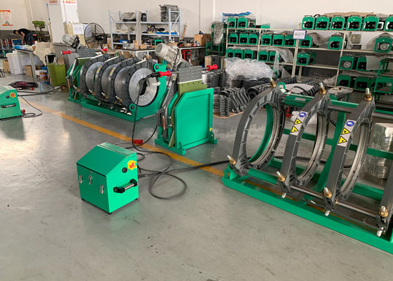 máquina de la soldadura a tope del HDPE de 315m m 630m m, soldador plástico del tubo 400V