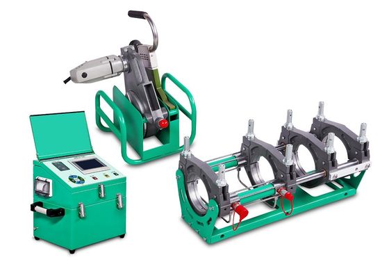 Máquina de soldadura plástica 90mm-250m m de la soldadura por fusión del extremo del tubo del HDPE