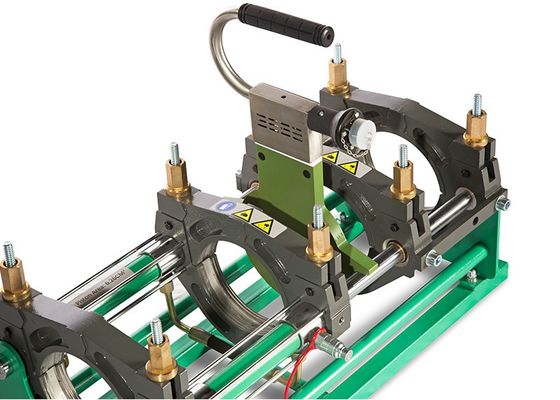 Máquina de la soldadura por fusión del HDPE del ISO, máquina hidráulica de la fusión del extremo para 50m m 160m m