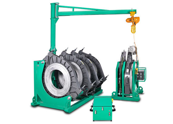 soldador del tubo del HDPE de 630mm-1200m m, equipo de la soldadura por fusión del extremo de 50HZ 60HZ