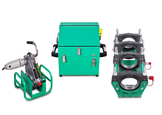 máquina auto de la soldadura a tope del HDPE de 63mm-200m m, soldador de la fusión del HDPE