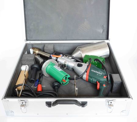 Pistola de soldadura de extrusión de granulados de tubería PE PP de 220V 8kg 1600W Potencia de aire caliente
