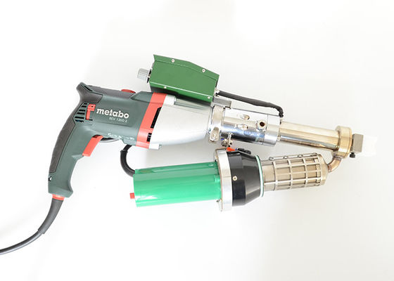 SWT - NS610C PP PE PVDF máquina de soldadura por extrusión de materiales color verde