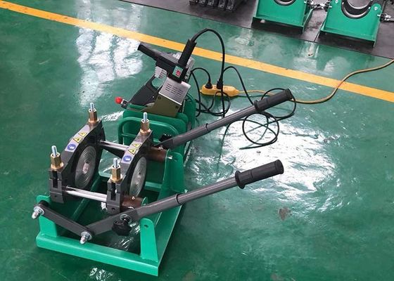 máquina de la soldadura por fusión del extremo del manual de 50m m 160m m para el tubo del HDPE