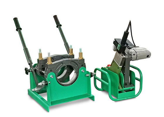 máquina de la soldadura por fusión del extremo del manual de 50m m 160m m para el tubo del HDPE