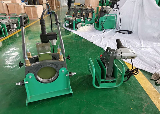 máquina de la fusión del extremo del manual de 50m m 160m m